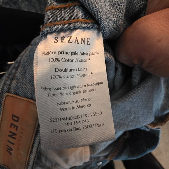 Sezane Le Crop jeans - 38 (us 29 / 8) - Picture 8 of 9